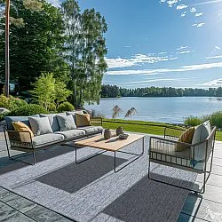 Teppich für innen und außen - Monsanto (grau)