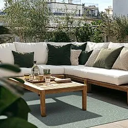 Teppich für innen und außen - Thurman (grün)