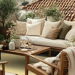 Teppich für innen und außen - Thurman (gelb)