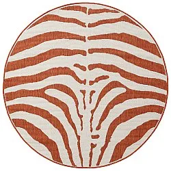 Rund Teppich - Indoor/Outdoor Winona (orange)