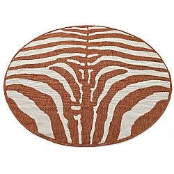 Rund Teppich - Indoor/Outdoor Winona (orange)