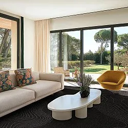 Teppich für innen und außen - Zelmare (schwarz)