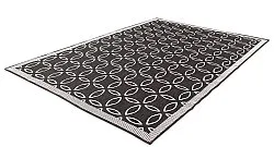 Teppich für innen und außen - Dewey (schwarz)