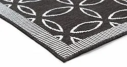 Teppich für innen und außen - Dewey (schwarz)