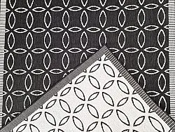 Teppich für innen und außen - Dewey (schwarz)