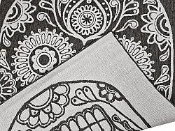 Teppich für innen und außen - Raylan (schwarz)