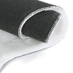Tapis de Couloir Ondulé - Aranga Super Soft Fur (blanc)