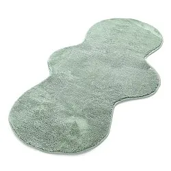 Tapis de Couloir Ondulé - Aranga Super Soft Fur (vert)