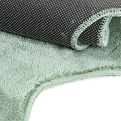 Tapis de Couloir Ondulé - Aranga Super Soft Fur (vert)