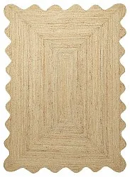 Tapis en jute ondulé - San Francisco (jute)