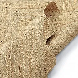 Juteteppich mit Wellenform - San Francisco (jute)