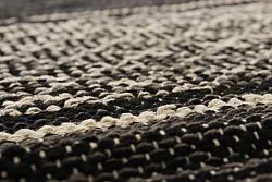 Flickenteppich - Visby (Schwarz)