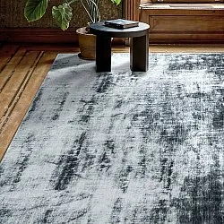 Tapis en viscose - Jodhpur Special Luxury Edition (bleu/gris)