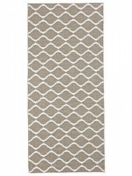 Kunststoffteppiche - Der Horred-Teppich Wave (beige)