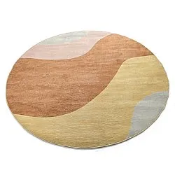 Rund Teppich - Barcelona (sekt)