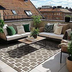 Teppich für innen und außen - Brussels Silver (grau)