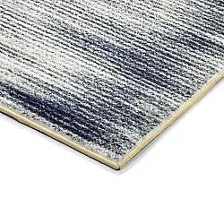 Wilton-Teppich - Cara (weiß/dunkelblau)