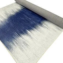 Wilton-Teppich - Cara (weiß/dunkelblau)