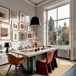 Wilton-Teppich - Carmen (braun/weiß)