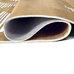 Wilton-Teppich - Carmen (braun/weiß)