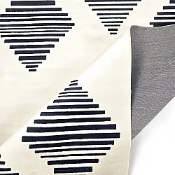 Wilton-Teppich - Carmen (creme/schwarz)