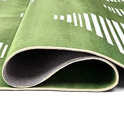 Wilton-Teppich - Carmen (grün/weiß)