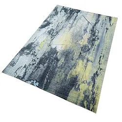 Wilton-Teppich - Dolmio (schwarz/gelb)