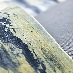 Wilton-Teppich - Dolmio (schwarz/gelb)