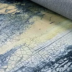 Wilton-Teppich - Dolmio (schwarz/gelb)