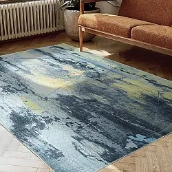 Wilton-Teppich - Dolmio (schwarz/gelb)