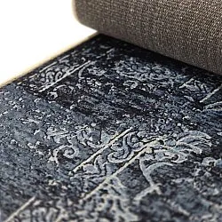 Tapis Wilton - Flowers (bleu)