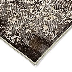 Wilton-Teppich - Flowers (braun)