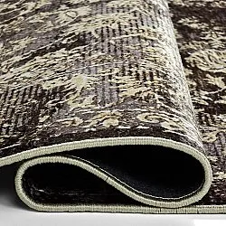 Wilton-Teppich - Flowers (braun)