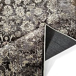 Wilton-Teppich - Flowers (braun)