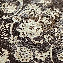 Wilton-Teppich - Flowers (braun)