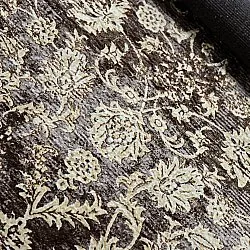 Wilton-Teppich - Flowers (braun)