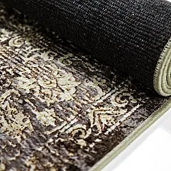 Wilton-Teppich - Flowers (braun)