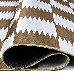 Tapis Wilton - Gobi (marron/blanc)