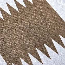 Tapis Wilton - Gobi (marron/blanc)