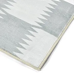 Wilton-Teppich - Gobi (grau/weiß)