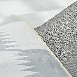 Wilton-Teppich - Gobi (grau/weiß)