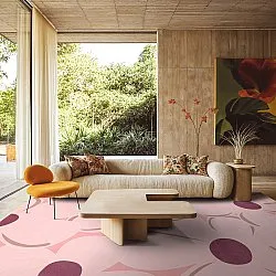 Tapis Wilton - Honfleur (rose/multi)