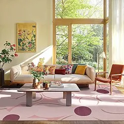 Tapis Wilton - Honfleur (rose/multi)