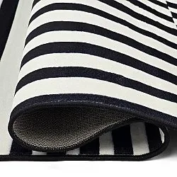 Wilton-Teppich - Joma (schwarz/weiß)