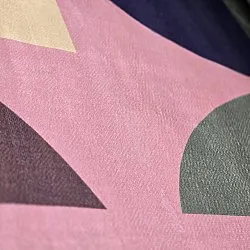 Wilton-Teppich - Kalami (rosa/mehrfarbig)