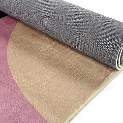 Wilton-Teppich - Kalami (rosa/mehrfarbig)