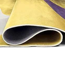 Wilton-Teppich - Leiden (gelb/lila)