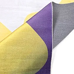 Wilton-Teppich - Leiden (gelb/lila)