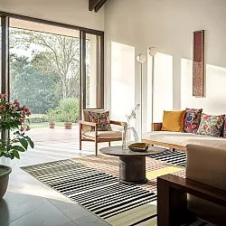 Wilton-Teppich - Lorne (rot/mehrfarbig)