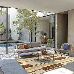 Wilton-Teppich - Lucerne (braun/mehrfarbig)